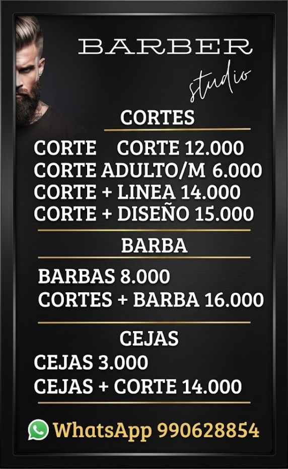 Nuevos Precios Exodos Barber